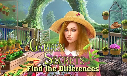 Garden Secrets Find the Differences